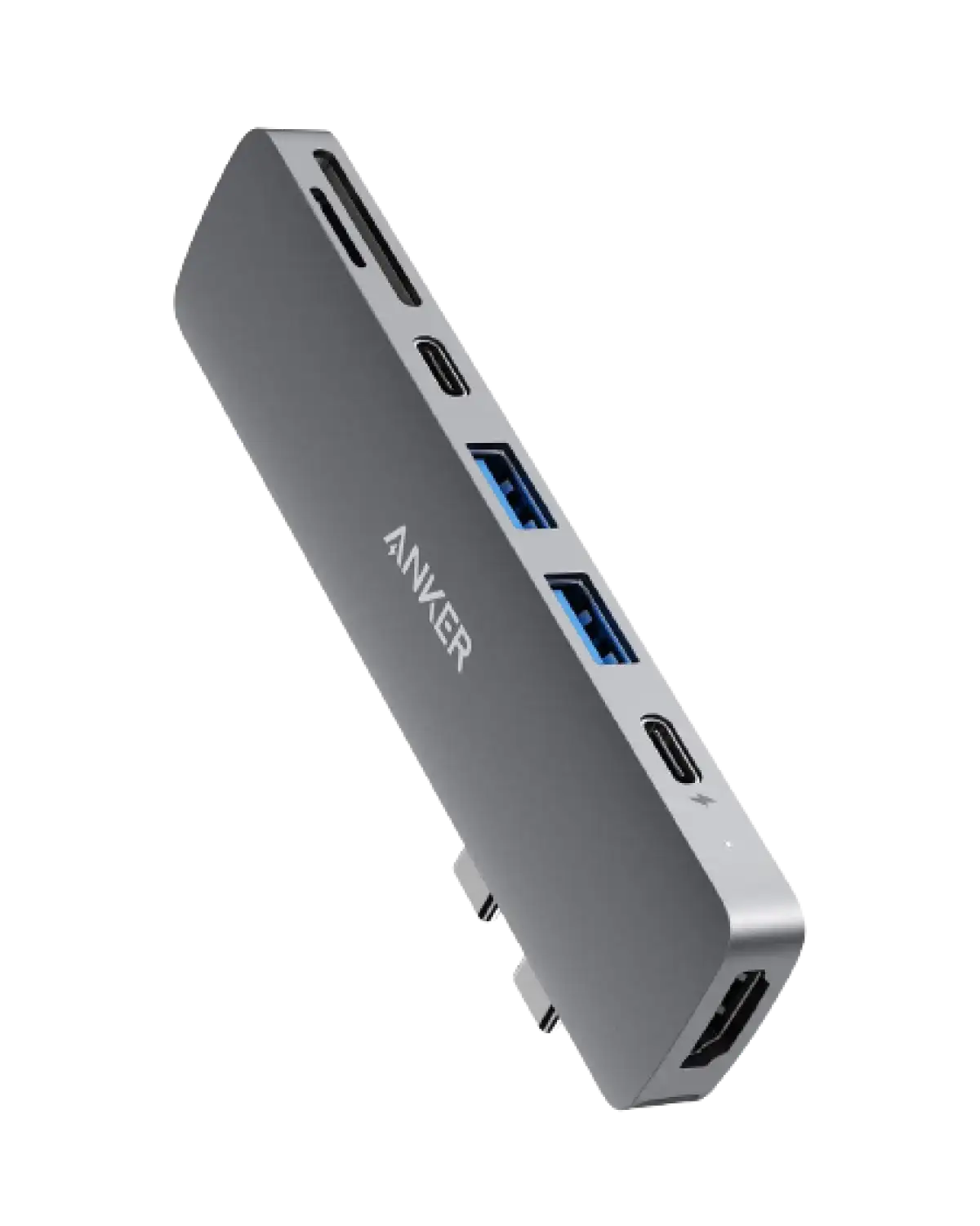 A8354HA1 Anker 547 USB-C Hub (7-in-2, for MacBook) -Silver - GulfStore.com