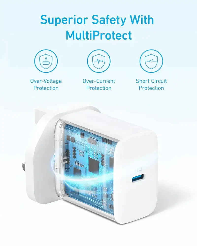 A2347K21 Anker 312 Charger 20W -White - GulfStore.com