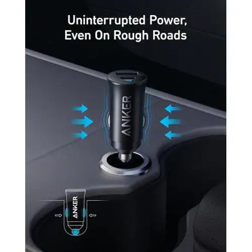 A2741H11 Anker Car Charger (30W, 2 Ports) - Black - GulfStore.com