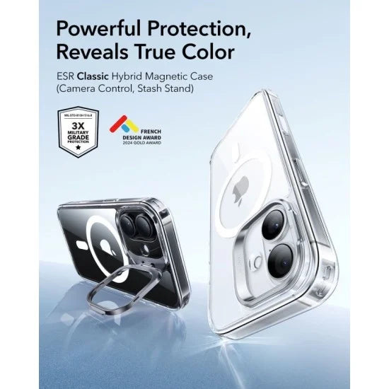 ESR iPhone 18 Pro/17 Pro Halolock Classic Hybrid