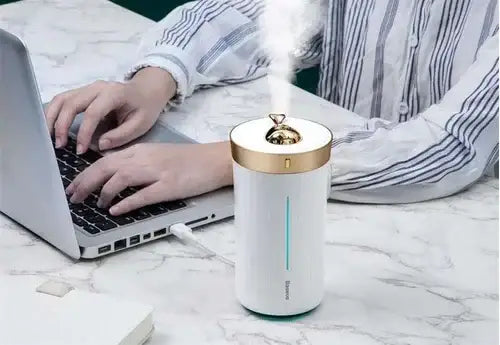 BASEUS | DHJY-02 | مرطب هواء للسيارة والمنزل من Whale | أبيض