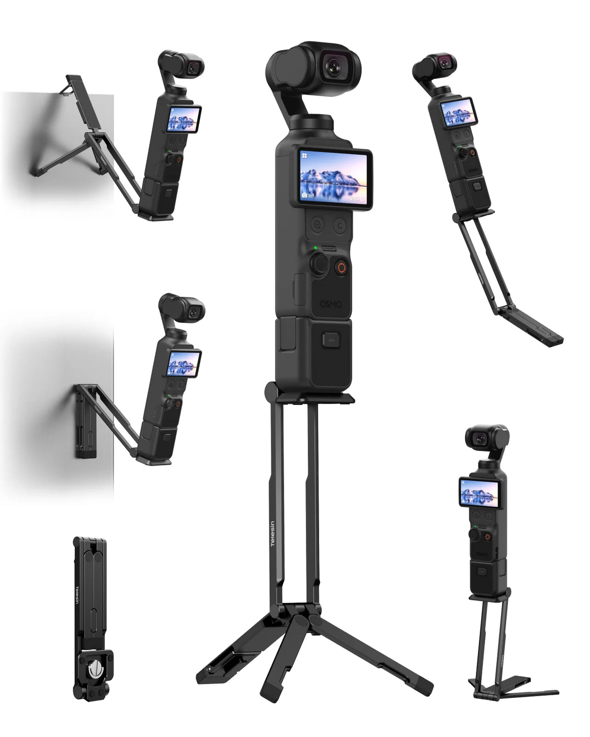Telesin Mantis Wall-Mount Tripod for Pocket 3/4/4P