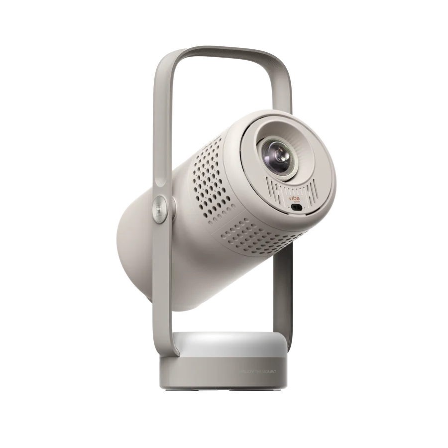 Xgimi Vibe One (Battery Powered) Portable Projector, 250 ISO Lumen Speaker by JBL