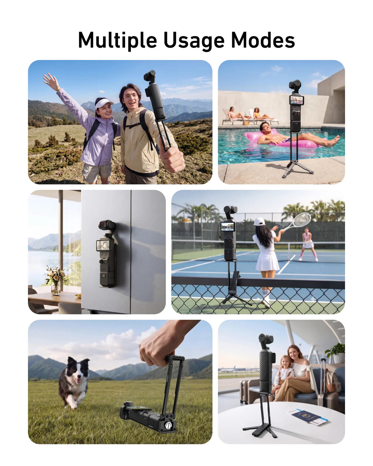 Telesin Mantis Wall-Mount Tripod for Pocket 3/4/4P