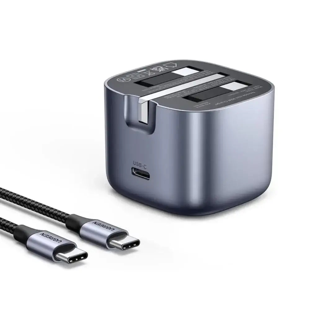 CD305 | UGREEN | Nexode 30W USB-C PD GaN Fast Charger UK (Space Gray) | 25114 - GulfStore.com