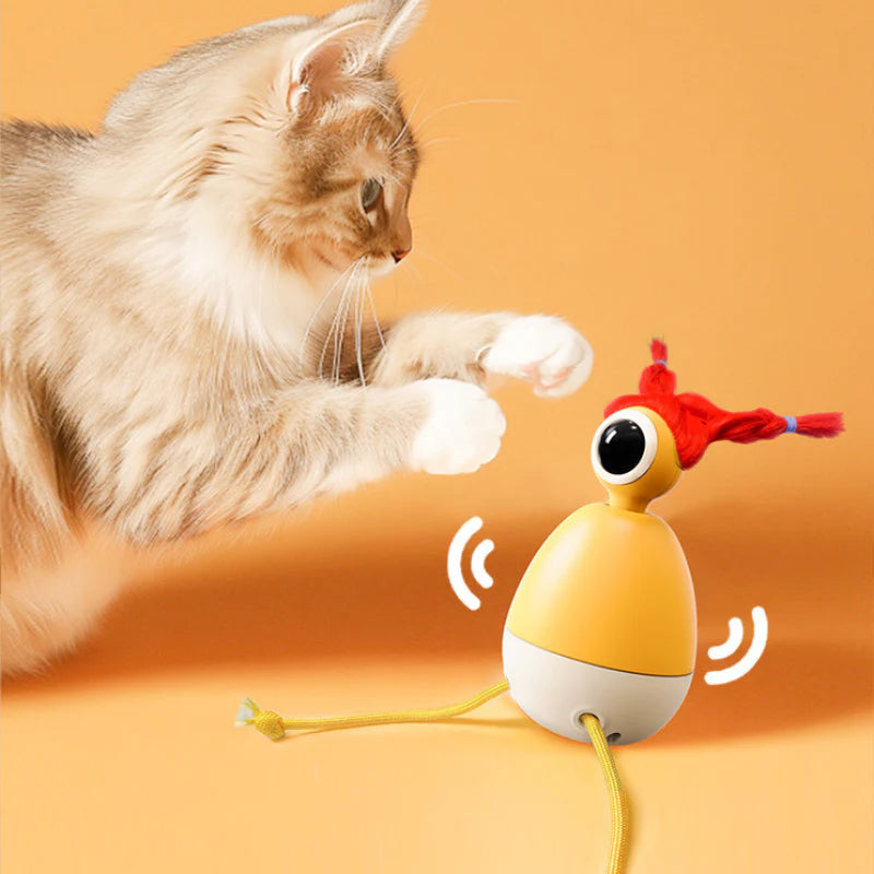 Electric Cat Toy Rotating Interactive Tumbler Toys