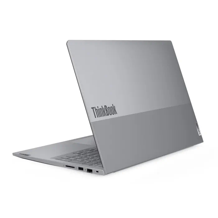Lenovo ThinkBook 16 G8 IAL Laptop, Intel Core Ultra 5 225U Processor, 16GB DDR5 RAM, 512GB SSD NVMe, Integrated Intel Graphics, 16" WUXGA IPS Display, Backlit Keyboard, Windows 11 Pro (License), Arctic Grey