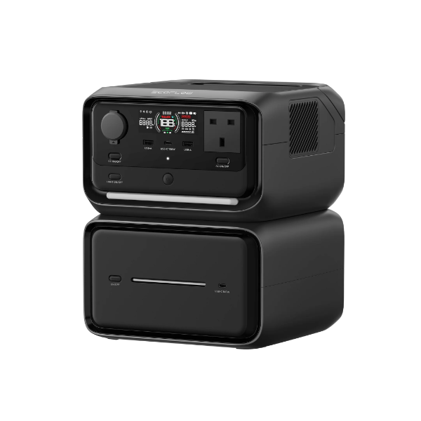 EcoFlow RIVER 3 Max Plus Portable Power Station with EB600 Battery