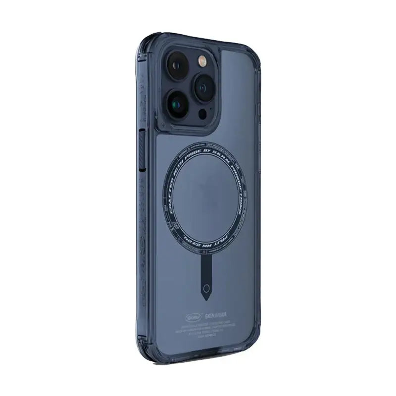 SkinArma Saido Mag-Charge For iPhone 15 Pro (Blue) - SK-2023IPP61-SDOMS-BLU - GulfStore.com