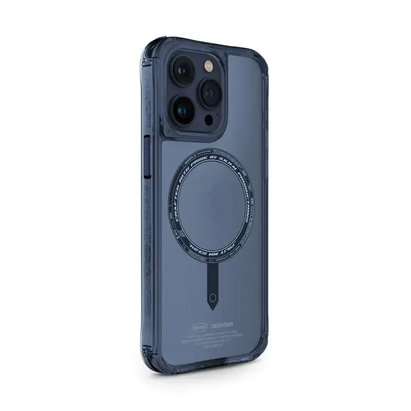 SkinArma Saido Mag-Charge Case For iPhone 15 Pro Max (Blue) - SK-2023IPP67-SDOMS-BLU - GulfStore.com