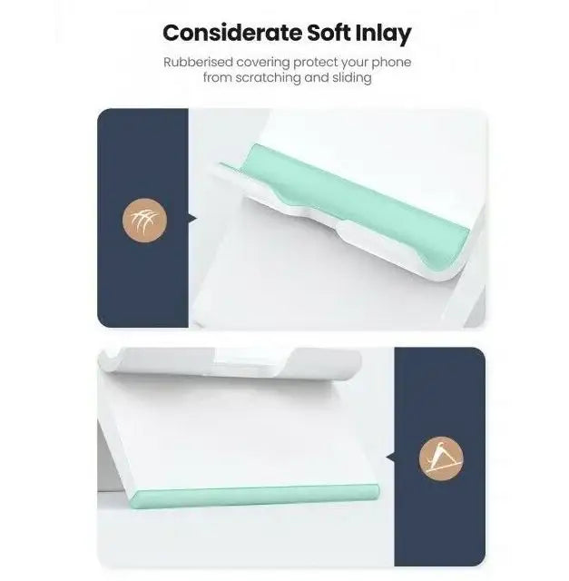 Ugreen Desk Phone Stand- White - GulfStore.com