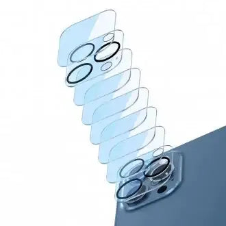 BASEUS | Full Coverage Clear Camera Lens Diamond Grade Hardness Protector Film For Iphone 12 Pro | Transparent - GulfStore.com