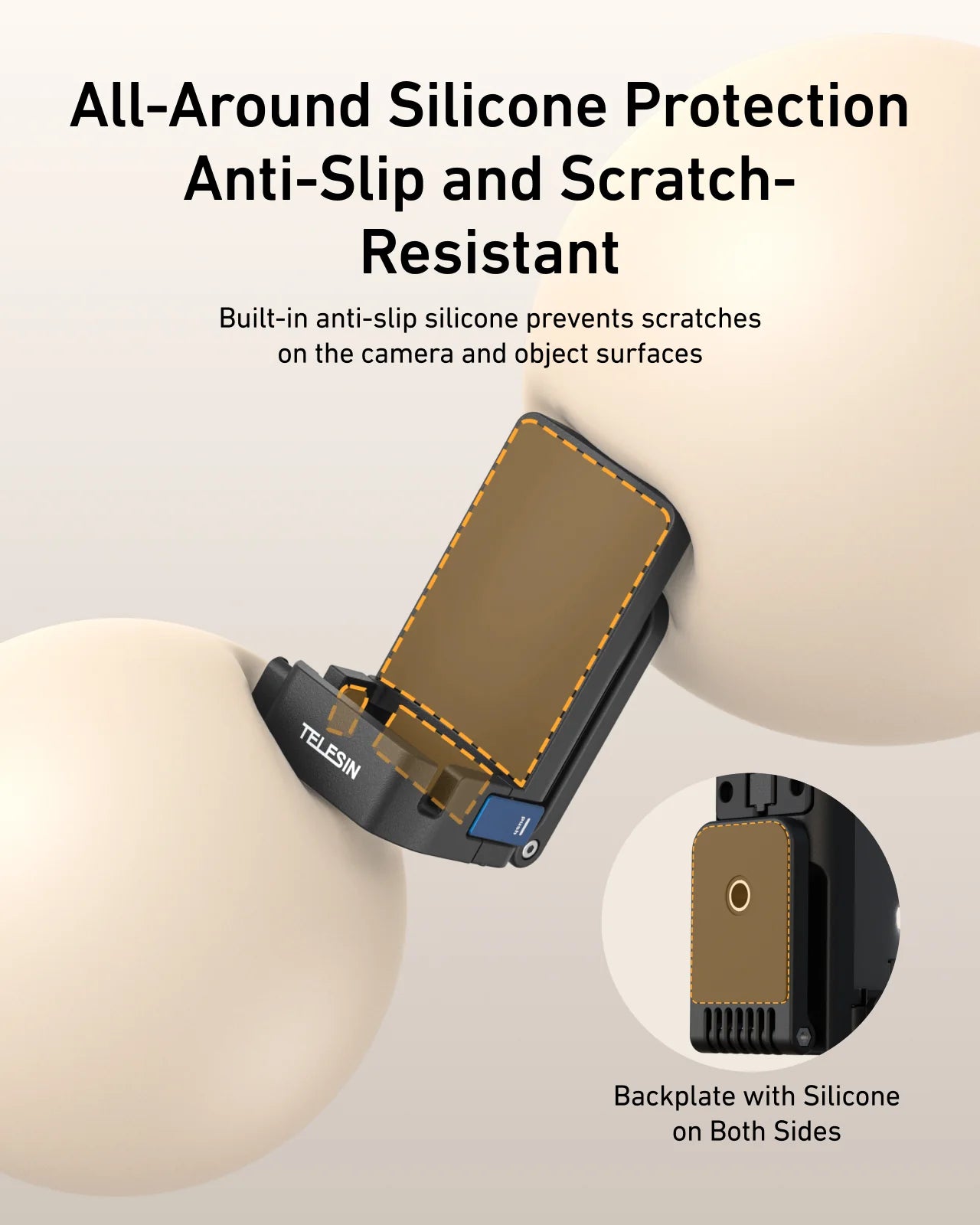Telesin Magnetic Mount Stand for Pocket 3/4