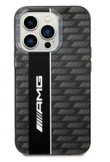 AMG Apple iPhone 14 Pro Transparent Double Layer Case with Carbon Pattern II - Black 3666339070649 - GulfStore.com