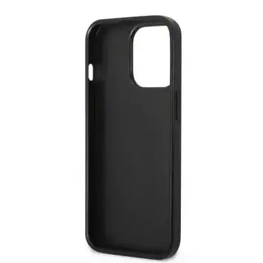 USPA PU Leather Case with Embossed Double Line & Horse Logo iPhone 14 Pro Compatibility - Red/White/Navy - GulfStore.com