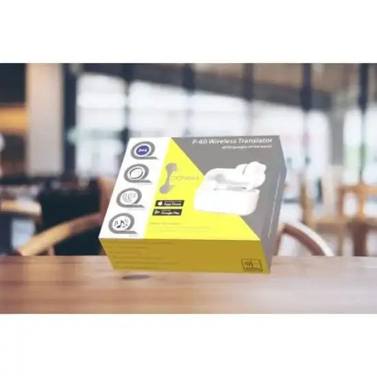 P-60 , Denshi Wireless earphone Translator – Online - GulfStore.com