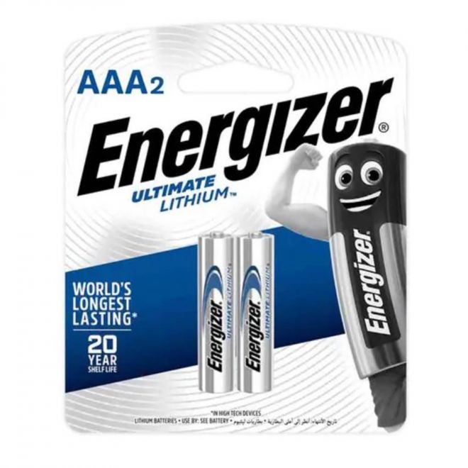 Energizer Ultimate Lithium AAA Batteries (2-Pack, BP2)