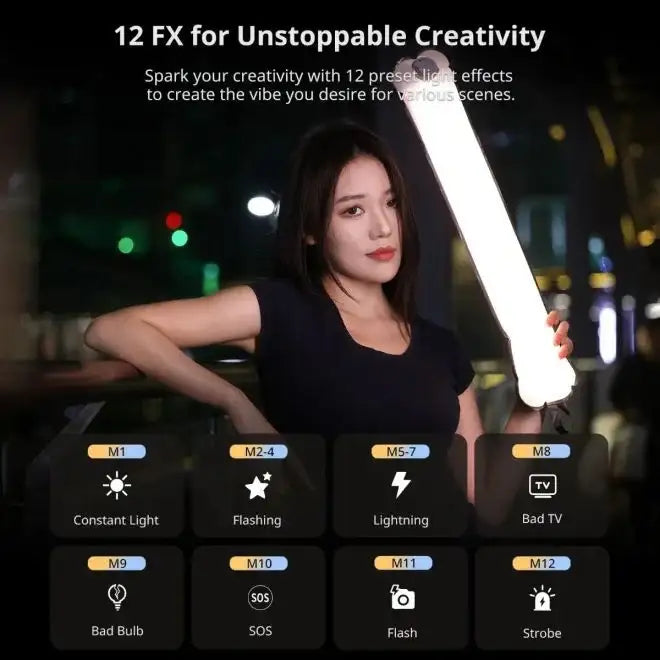 ULANZI UA12 12W PORTABLE AIR TUBE LIGHT - GulfStore.com