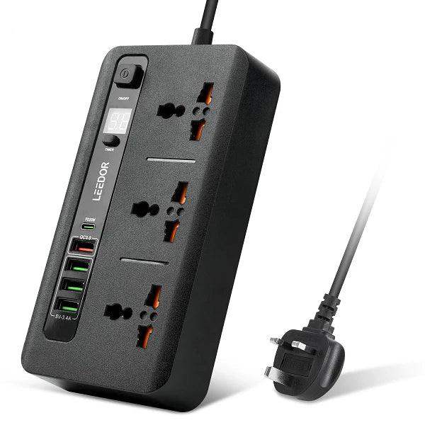 LD-401PD , LEEDOR PD 20W FAST CHARGING POWER SOCKET , BLACK - GulfStore.com