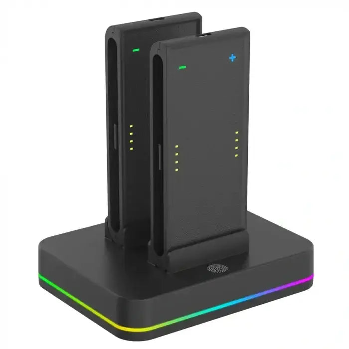 4 in1 RGB JoyCon Charging Dock For Nintendo Switch 2 - Black - GulfStore.com