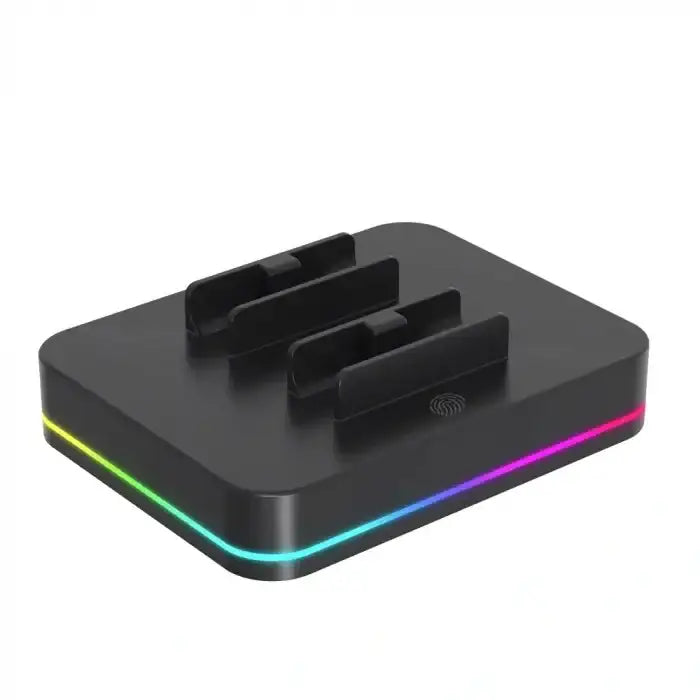 4 in1 RGB JoyCon Charging Dock For Nintendo Switch 2 - Black - GulfStore.com