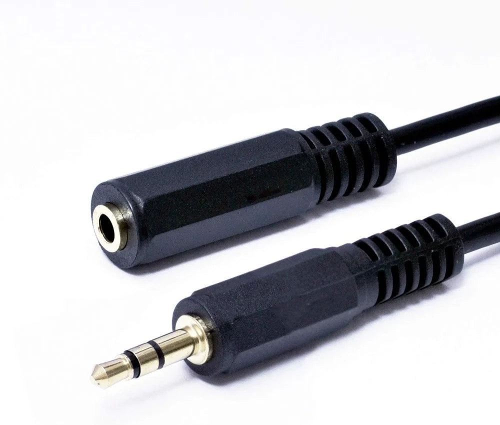 HP028GBBLK1.5TW | HP Extension Cable AUX 3.5 mm | 1.8 MM
