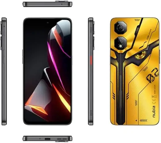 ZTENubia Neo 2 5G Dual SIM,8 12 GB RAM, 256 GB Storage,Sunfire Yellow - GulfStore.com