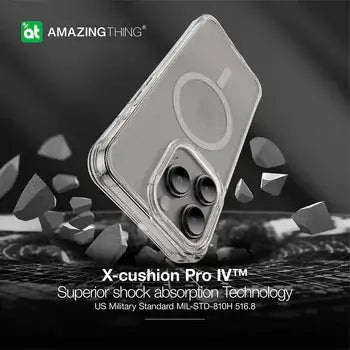 AMAZINGTHING , AT TITAN EDGE MAGSAFE DROP PROOF CASE FOR IPHONE 15 PRO MAX 6.7 , GREY , IP156.7PTEMGY - GulfStore.com