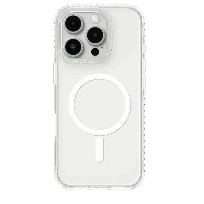 17324 | AMAZINGTHING | MINIMAL MAGSAFE DROP PROOF CASE FOR IPHONE 16 PRO MAX 6.9 | Clear - GulfStore.com
