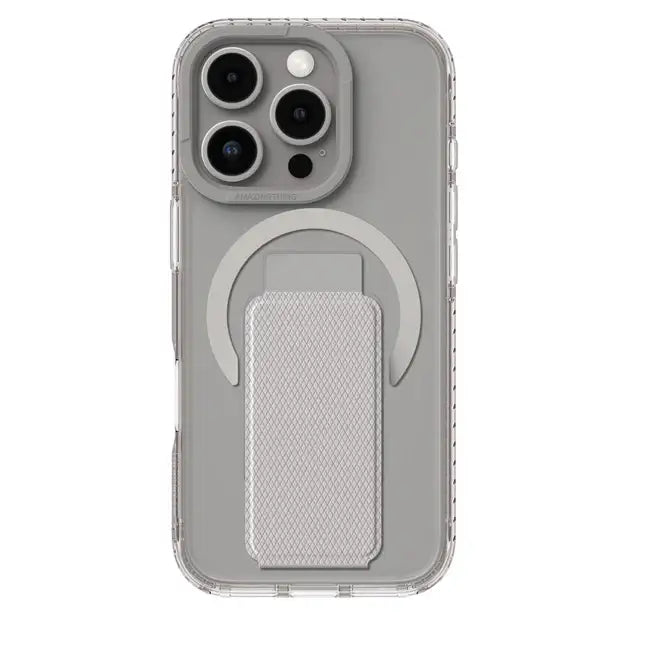17380 | AMAZINGTHING | TITAN PRO + HOLDER MAGSAFE DROP PROOF CASE FOR IPHONE 16 PRO 6.3 | GREY - GulfStore.com