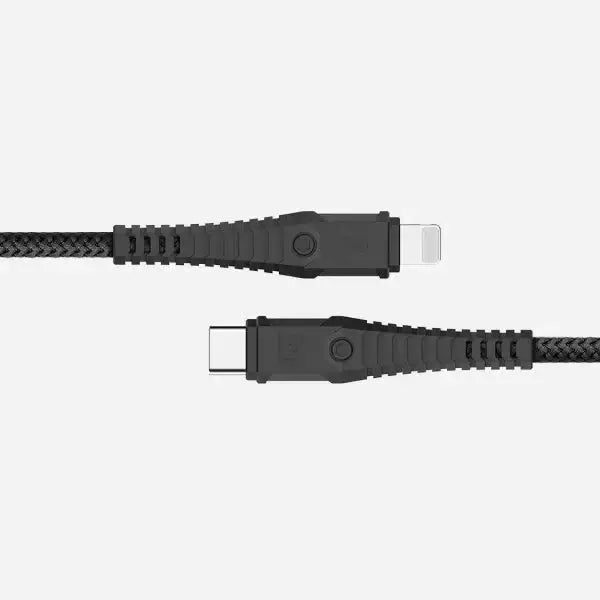 Momax DL33D TOUGH LINK Lightning to USB-C 1.2m Charging Cable -Black - GulfStore.com