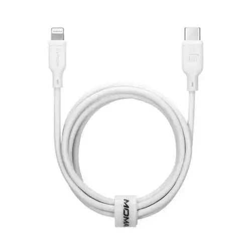 Momax ZERO Lightning to USB Cable,1.2M DL36W - White - GulfStore.com