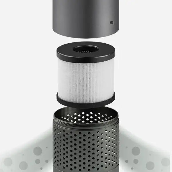 Momax H11 HEPA with Active Carbon Filter - Black - GulfStore.com
