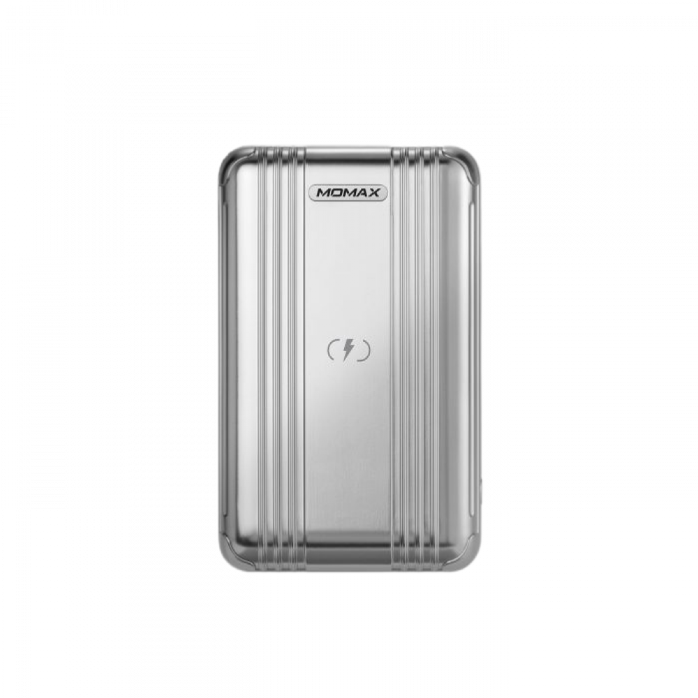 Momax Q.Power GO mini Wireless Battery Pack 10000mAh - Silver