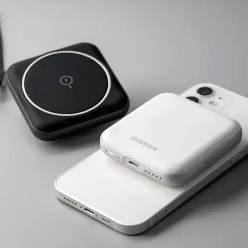 Momax Q.MAG POWER 2 MAGNETIC WIRELESS BATTERY PACK 3500MAH - BLACK - GulfStore.com