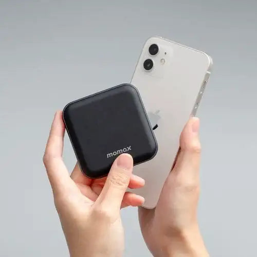 Momax Q.MAG POWER 2 MAGNETIC WIRELESS BATTERY PACK 3500MAH - BLACK - GulfStore.com