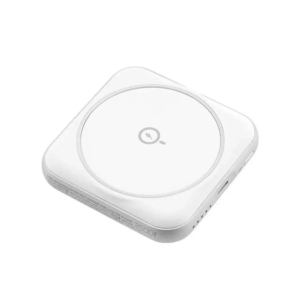 Momax Q.mag Power2 3500 Mah Magnetic Wireless Battery Pack White (IP102MFIW) - GulfStore.com