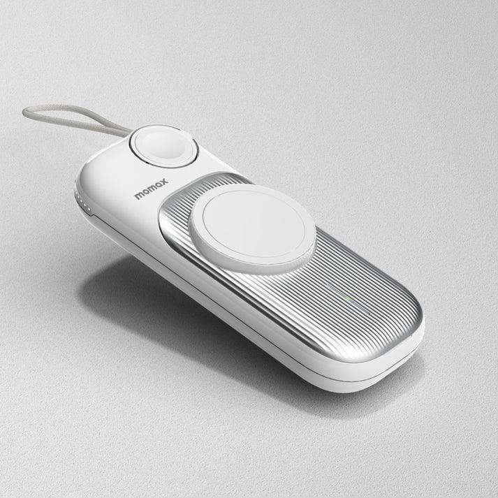 Momax Airbox Go Power Capsule MagSafe 10000mAh - White - GulfStore.com