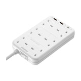 US12UKW | Momax ONEPLUG 6-Outlet Power Strip With USB - GulfStore.com