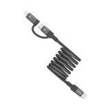 DL58D | Momax Mag.link USB-C to C & Lightning Magnetic Cable 1m | Black - GulfStore.com