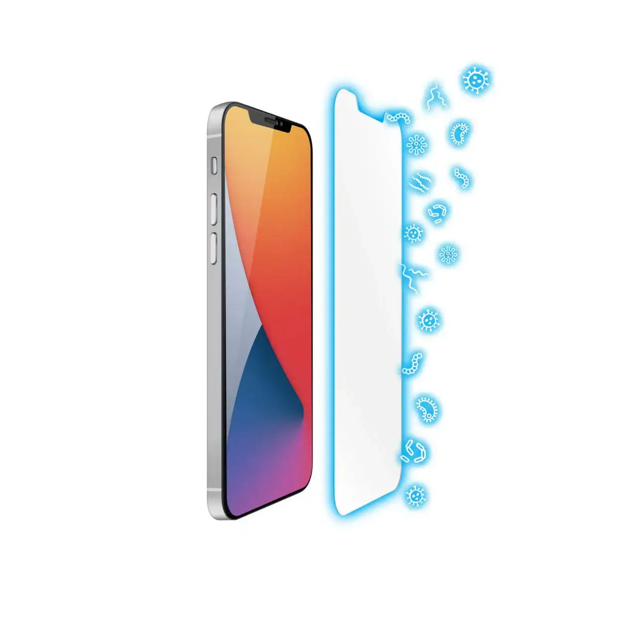 TORRII BODY GLASS ANTI-BACTERIAL COATING FOR IPHONE 2020 ( 6.7