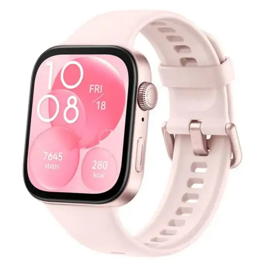 HUAWEI WATCH FIT 3 - Pink + Free Strap - GulfStore.com