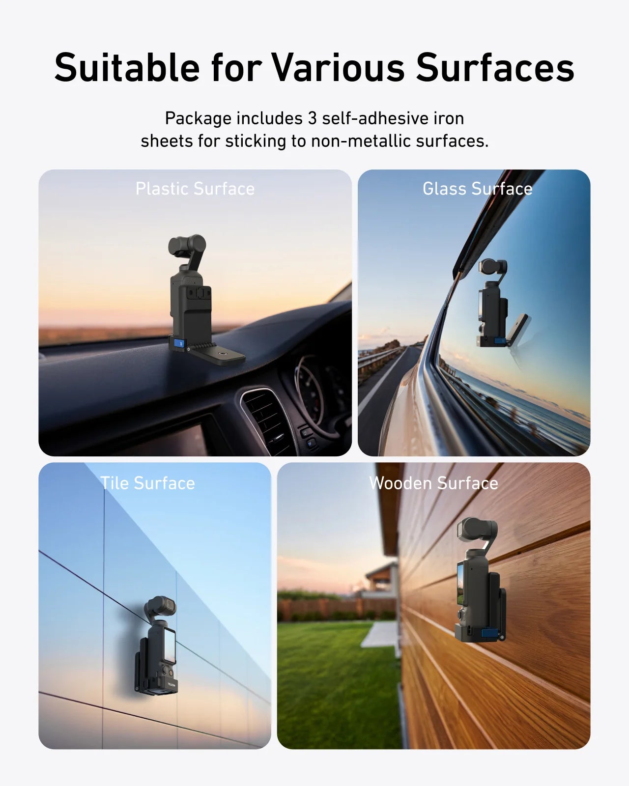 Telesin Magnetic Mount Stand for Pocket 3/4