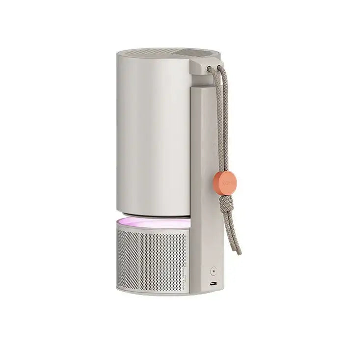 XGIMI Google TV portable cinema Type-C charge, 1080P 450 ISO LumensPowerBase Stand - GulfStore.com