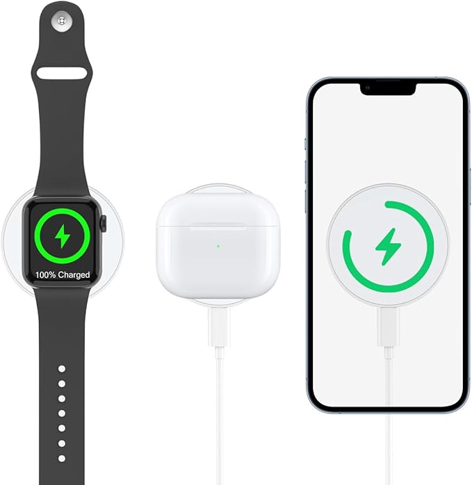 CHOETECH T603-F Ring Holder and Magnetic 15W Wireless Charger