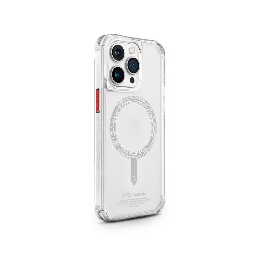 SkinArma | SK2023IPP67 | SDOMSCLR IPHONE 15 PRO MAX SAIDO MAG | CHARGE Case | Clear - GulfStore.com