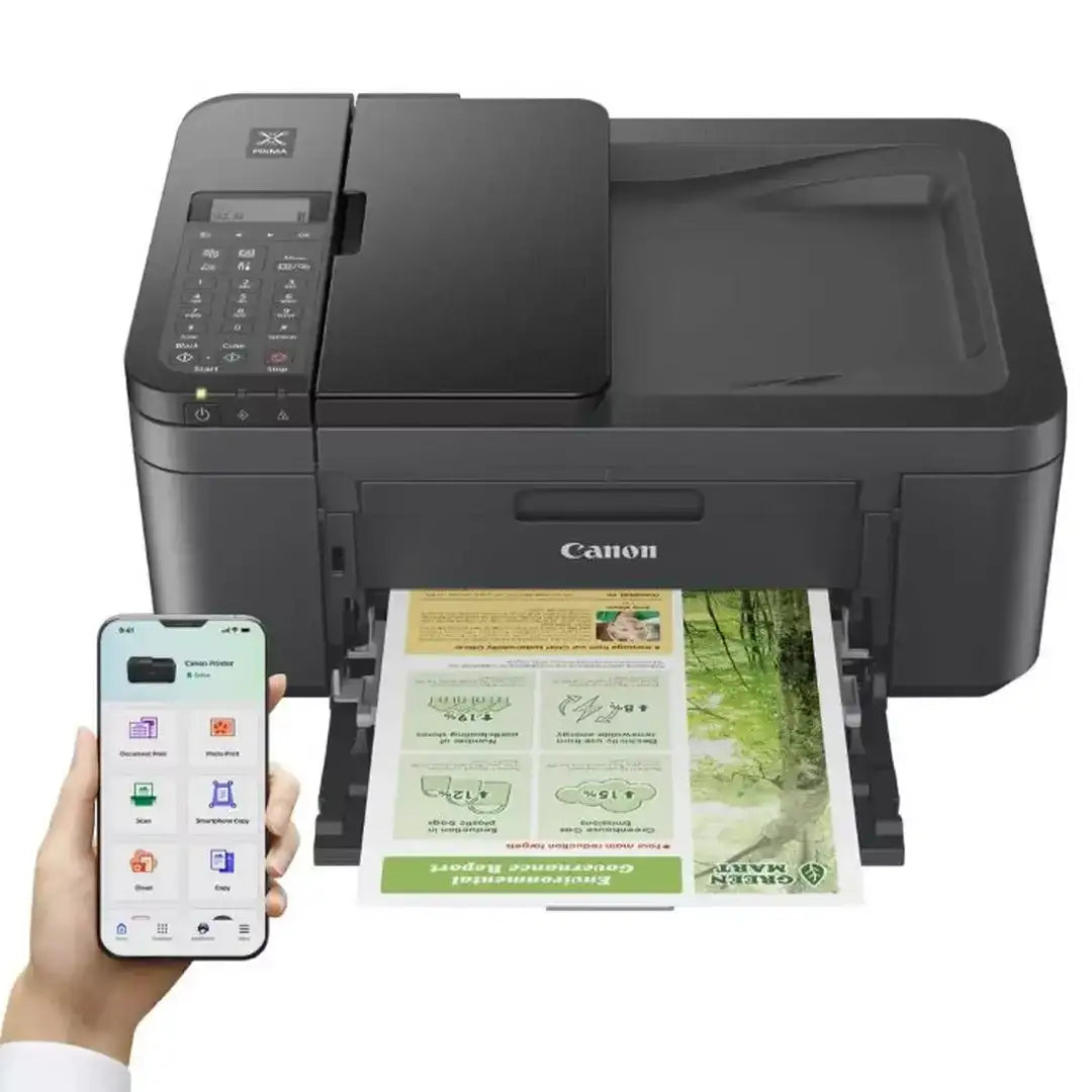 Canon Pixma 4-in-1 Wireless Inkjet Printer with ADF - Black - GulfStore.com