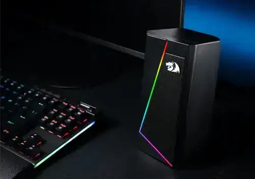 Redragon ANVIL GS520 RGB Wired Gaming Stereo Speakers - Black - GulfStore.com