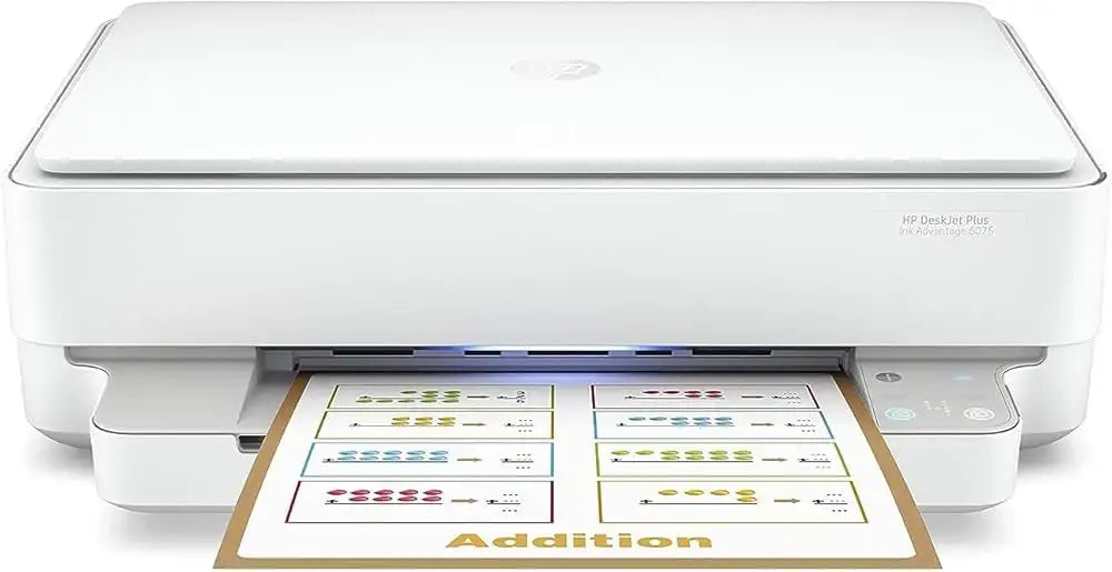 HP DeskJet Plus Ink Advantage 6075 AIO - 10ppm / 4800dpi / A4 / USB / Wi-Fi / Color Inkjet - Printer - GulfStore.com