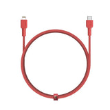 Aukey Braided Nylon USB C To Lightning Cable 2 meter - GulfStore.com